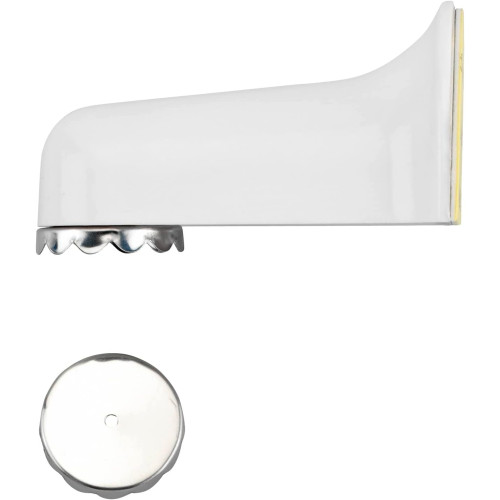 Soap Dish Magnetic in Blister Packaging White