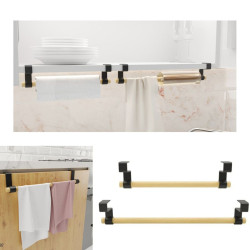 2Pieces Very stylish wooden shelf hanger for your kitchen