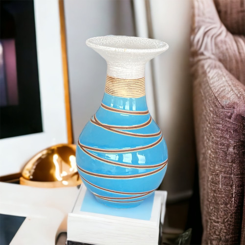 Hand-Painted Ceramic Decorative Vase