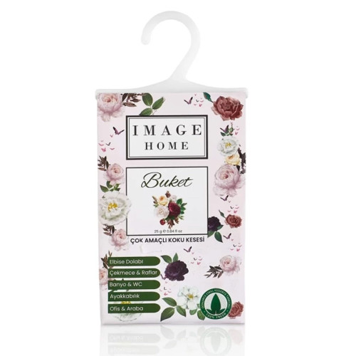 25 gr BOUQUET 1Pcs Multi-Purpose Fragrance Pouch Economical . Cabinet, Drawer, Bathroom, Car and Ambient Smell