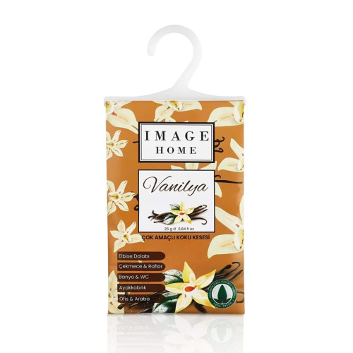 25 gr VANILLA 1Pcs Multi-Purpose Fragrance Pouch Economical . Cabinet, Drawer, Bathroom, Car and Ambient Smell