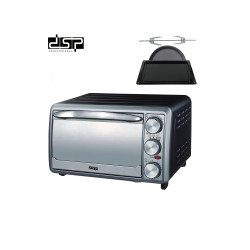 DSP 4-Slice Toaster Oven Countertop Convection Oven with Baking Pan, Roasting Rack