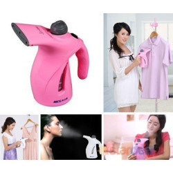 1200W Pink 2 in 1 Handheld Garment Facial Steamer RZ 608, Electric, 220V