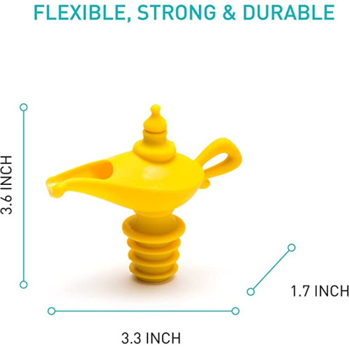 An Oil Pourer/Stopper Shaped Like the Genie Lamp from Aladdin