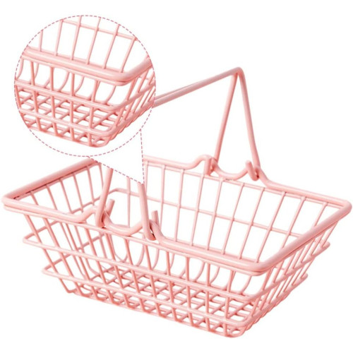 4pcs Mini Storage Basket No Ribbon Desktop Finishing Cosmetics Jewelry Storage Basket Holder Desk Storage Toy 4pcs Mini Storage Basket No Ribbon Desktop Finishing Cosmetics Jewelry Storage Basket Holder Desk Storage Toy
