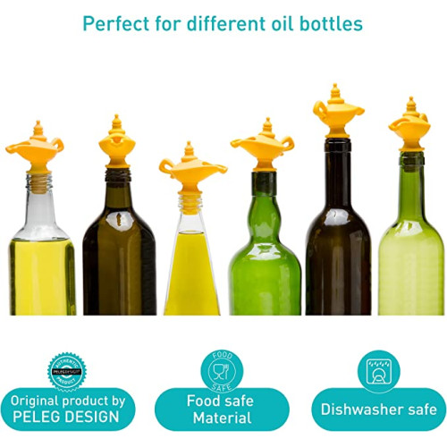 An Oil Pourer/Stopper Shaped Like the Genie Lamp from Aladdin