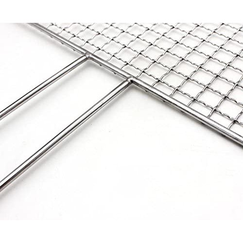 Outdoor Wire Clamp - Bbq Grill Clamps - Outdoor Picnic BBQ Fish Meat Grill Stainless Steel Net Wire Clamp (Bbq Mesh Clamp)