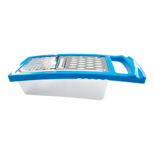 3 in 1 Vegetable Greater and Slicer Onion and Garlic Shredder Paneer and Cheese Chopper with Container Box