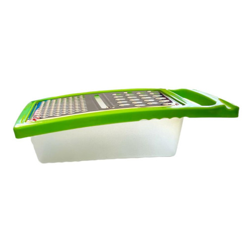 3 in 1 Vegetable Greater and Slicer Onion and Garlic Shredder Paneer and Cheese Chopper with Container Box