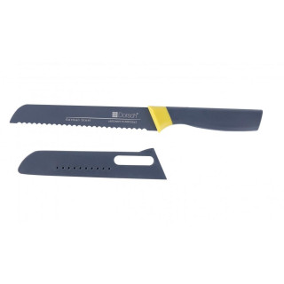 Smart Design 7″ Bread Knife  with a protective sheath.