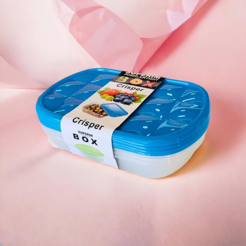 Crisper Food Container 4 Pcs