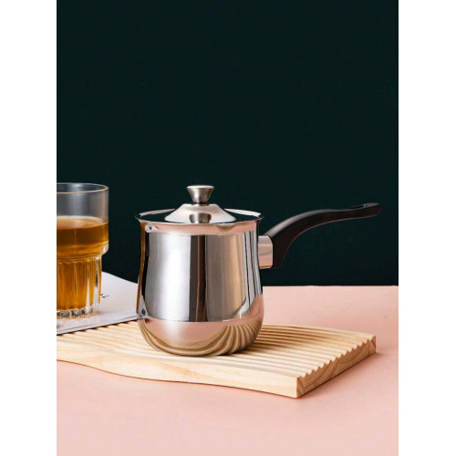 Stainless Steel Turkish Coffee Pot Warmer with Lid 1080ml