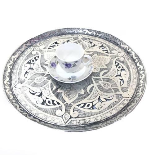 antique Silver Plated Beautifully Carved