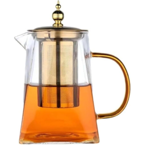 950ML Glass Teapot With Tea Filter