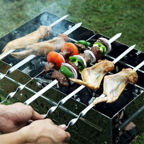 6 pcs, BBQ skewers