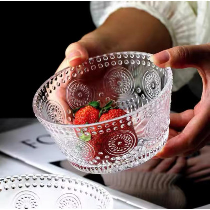 6 Pcs Sunflower Design Bowls - Vibrant and Stylish Tableware