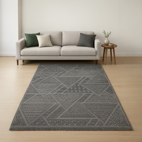 Brillant Black Latex Leather Base Carpet 180*120