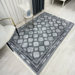 Brillant Grey Latex Leather Base Carpet 300*180