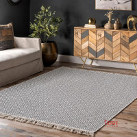 Double-Sided Wool Floor Mat – 160 × 250 cm
