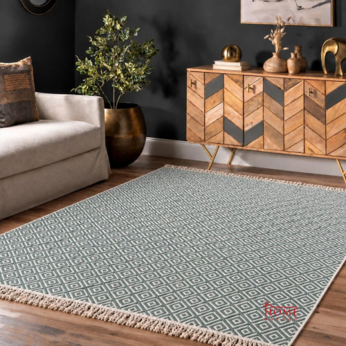 Double-Sided Wool Floor Mat – 160 × 250 cm