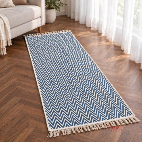 Double-Sided Wool Floor Mat – 80 × 200 cm