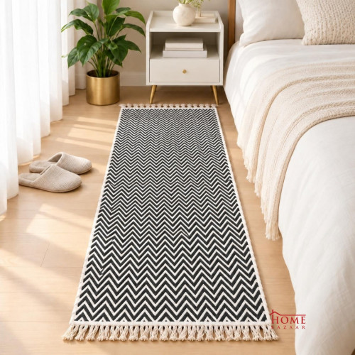 Double-Sided Wool Floor Mat – 80 × 200 cm