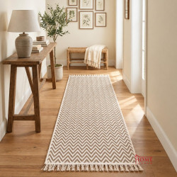 Double-Sided Wool Floor Mat – 80 × 200 cm