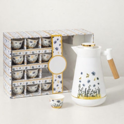 Thermos & Arabic Coffee Set – 13 Pieces