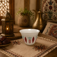 Traditional Arabic Coffee Cups – 12 Pieces