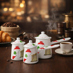 Lebanese Coffee Pots Set – 3 Pieces