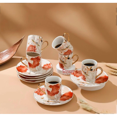 Colorful Coffee Set| Elegant and Timeless Serving Collection Blue and White Coffee Set| Elegant and Timeless Serving Collection