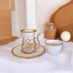 18-Piece Tea and Coffee Set – Elegant & Stylish Serveware