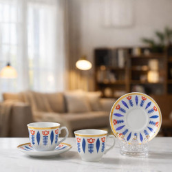 Traditional Coffee Cups – 12 Pieces