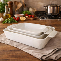 Oven Baking Plate Set – 3 Different Sizes