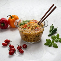 Glass Noodle Bowl | Noodle & Soup Serving Bowl