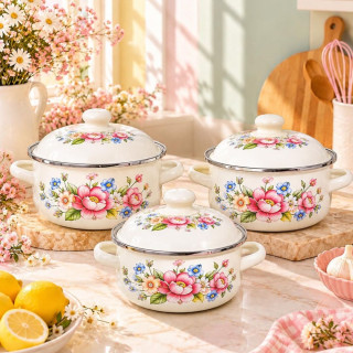 Metal Cooking Pots Set