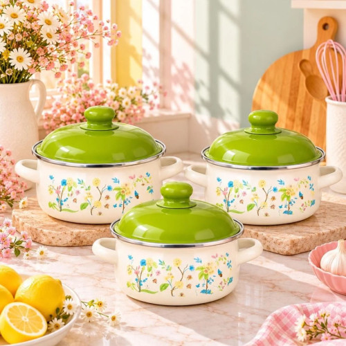 Metal Cooking Pots Set