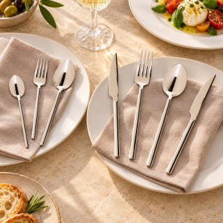 TANTITONI 84 PIECE DUBLIN STAINLESS STEEL CUTLERY SET