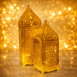 Elegant Decorative Light Lantern 2 pcs