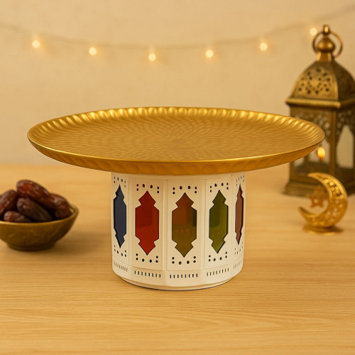 Vintage Decorative Lantern With Tray