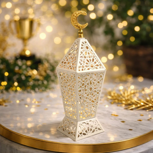 Soft Glow Decorative Lantern 34cm