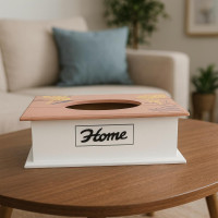 Wooden Tissue Box – Elegant Decorative Tissue Holder