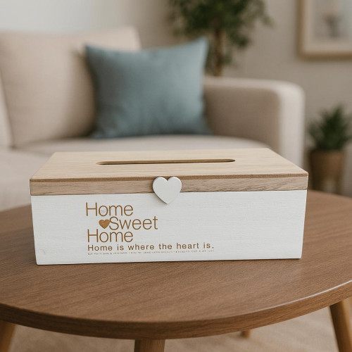 Wooden Tissue Box – Elegant Decorative Tissue Holder