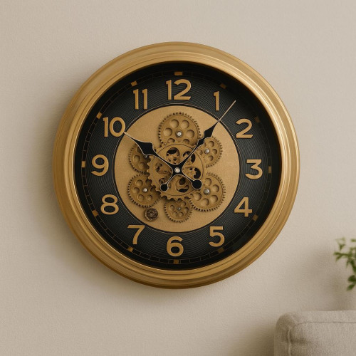 Modern Gold Wall Watch – Stylish Wall Clock for Home & Office