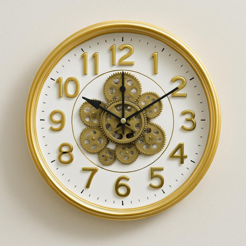 Modern Gold Wall Watch – Stylish Wall Clock for Home & Office