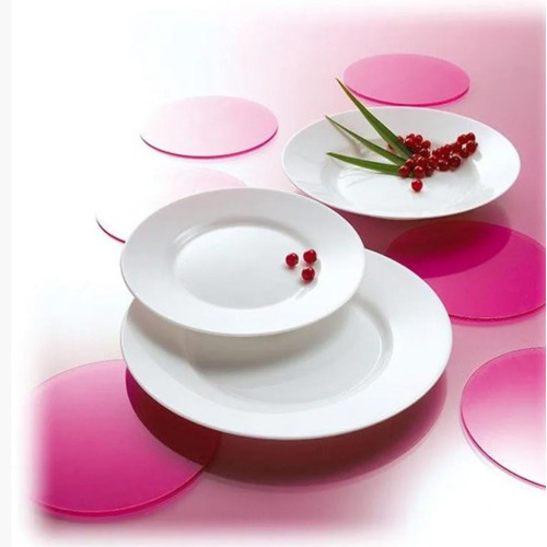 Luminarc Harena White Dish Set – 18 Pieces