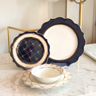 Latis Series Tether 24 Piece Dinner Set