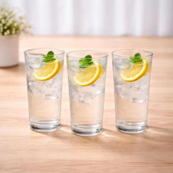 Tantitoni Set of 6 Trojan Glass Beverage Glasses HARE T420225