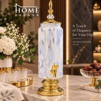 Stylish Glass Drink Serving Dispenser
