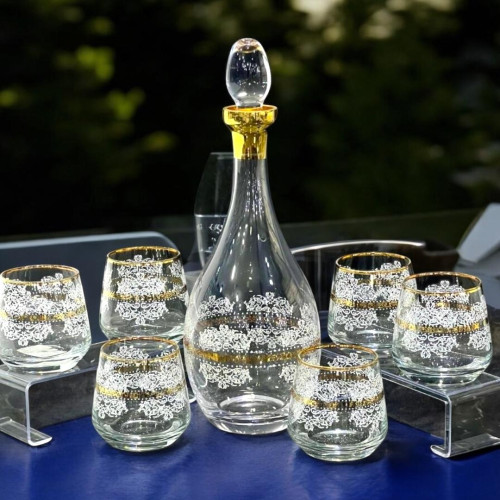 7-Piece Pitcher and Glass Set – Elegant & Durable Drinkware